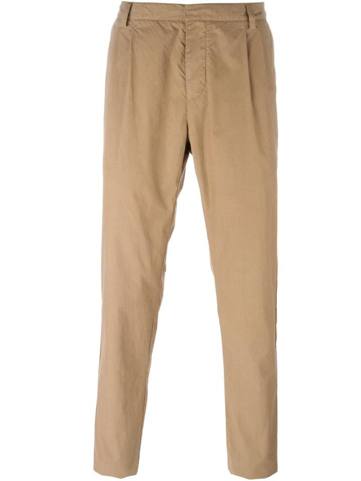 Ami Alexandre Mattiussi Chino Trousers, Men's, Size: 36, Nude/neutrals, Cotton