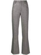 Zadig & Voltaire Metallic Finish Trousers - Silver