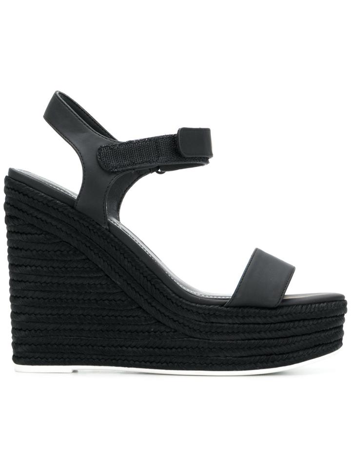 Kendall+kylie Wedged Sandals - Black