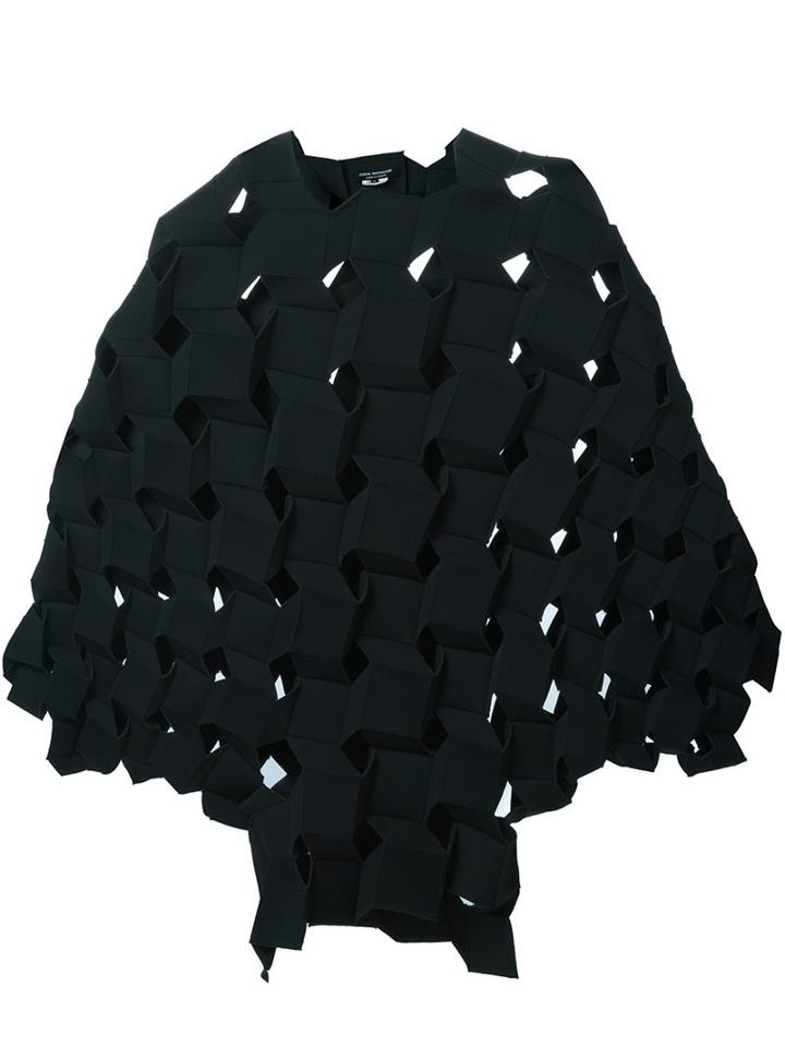 Junya Watanabe Comme Des Garçons Geometric Structured Longsleeved Dress