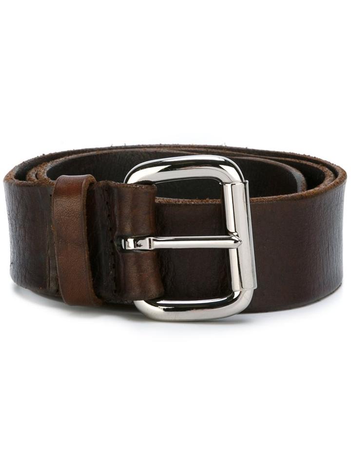 Orciani 'sensory' Belt, Women's, Size: 85, Brown, Leather/brass