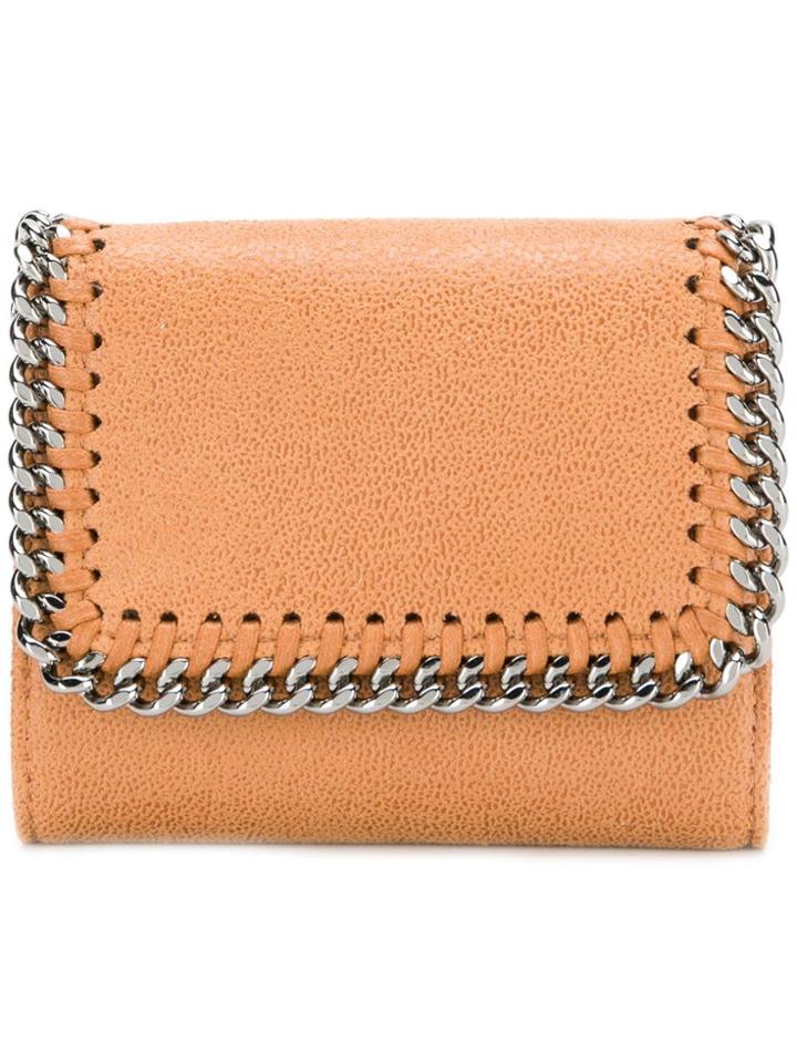 Stella Mccartney Foldover Falabella Wallet - Nude & Neutrals