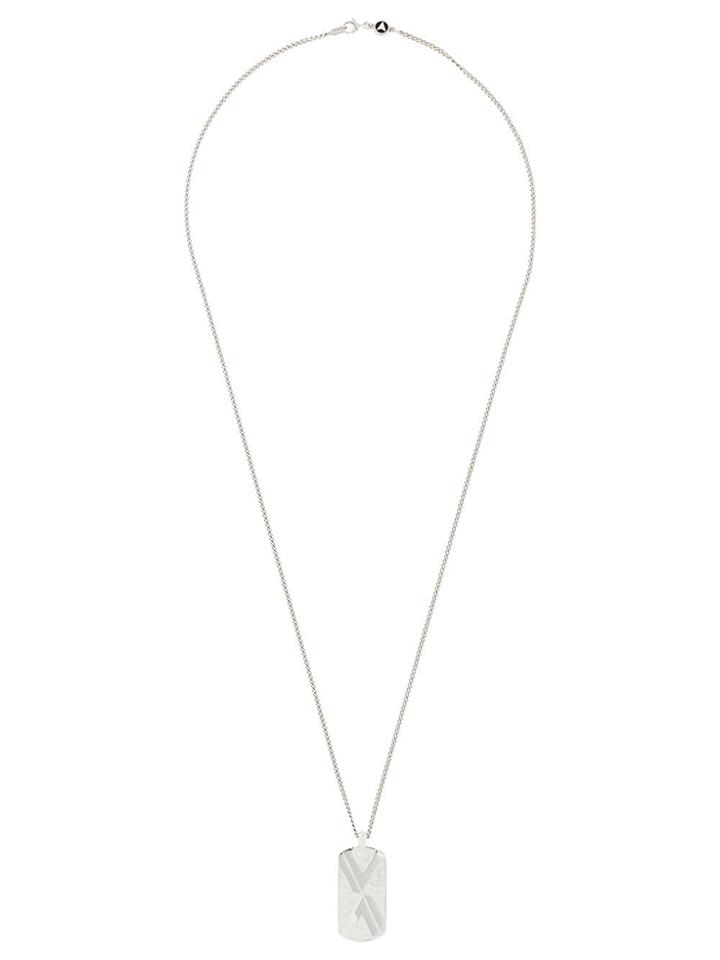 Northskull Shark Tooth Necklace - Silver