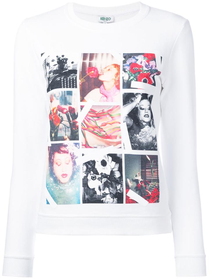 Kenzo Long Sleeve T-shirt - White