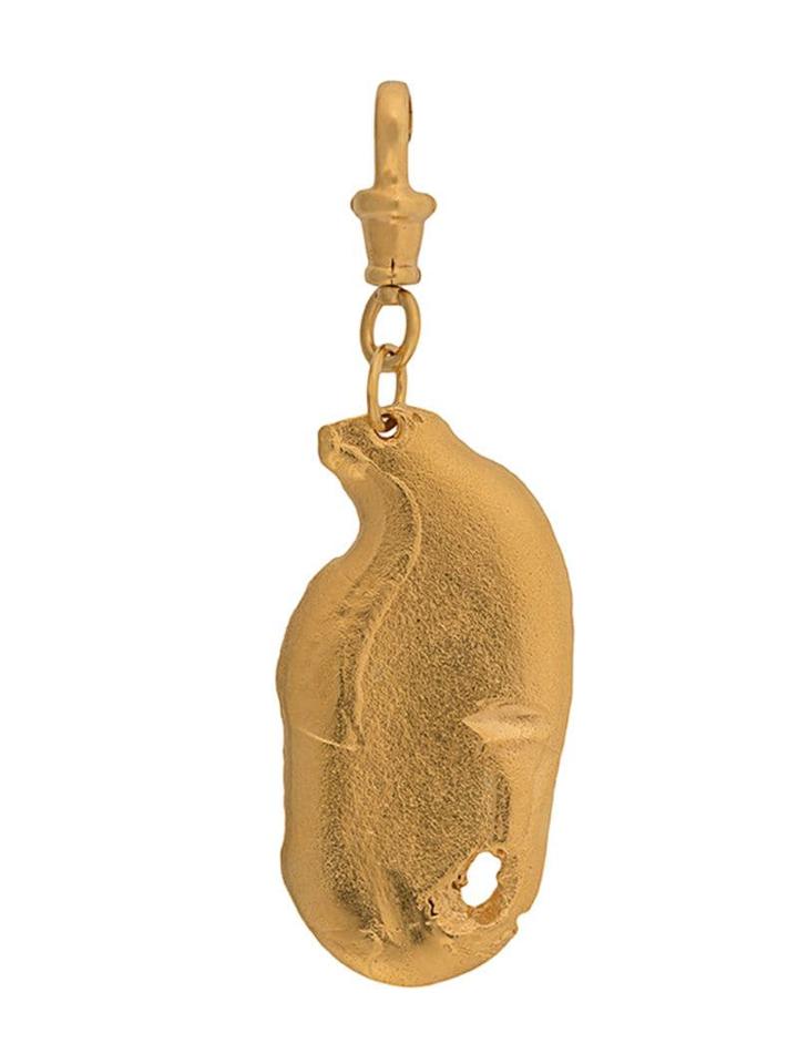 Alighieri Amphora Amulet Pendant - Gold