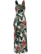Tufi Duek Foliage Print Long Dress - Var14