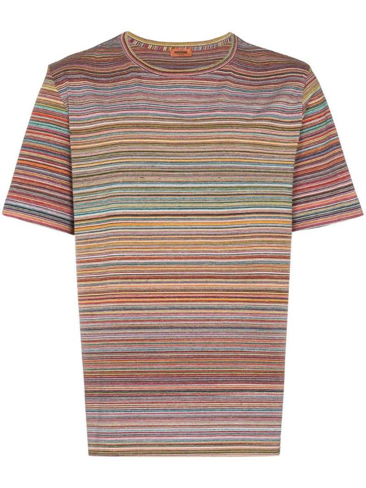Missoni Striped T-shirt - Orange