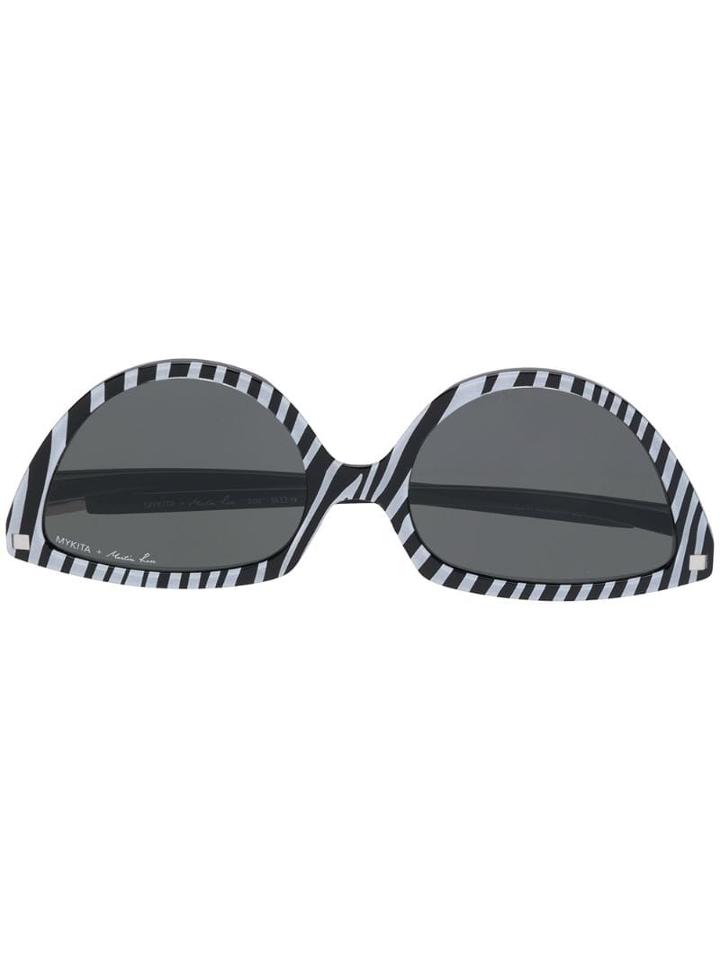 Mykita X Martine Rose Sos Cat-eye Sunglasses - Black