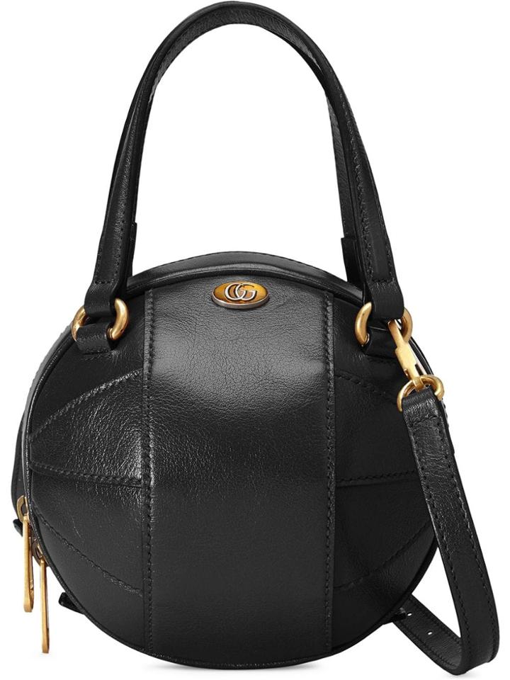 Gucci Basketball Shaped Mini Shoulder Bag - Black