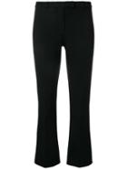 's Max Mara Cropped Slim-fit Trousers - Black