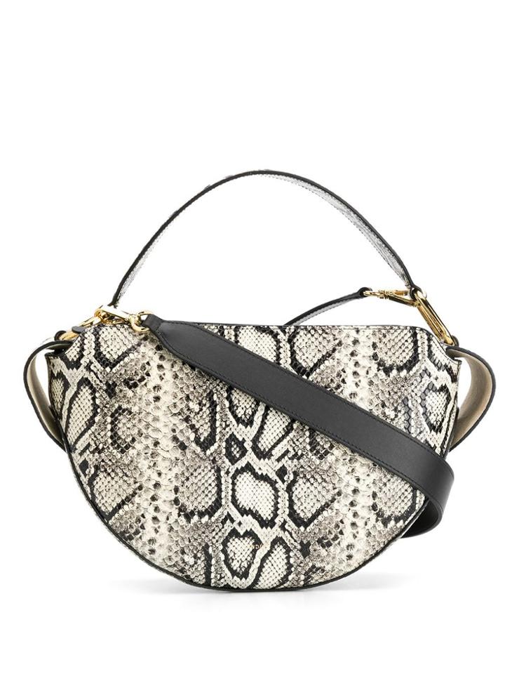 Wandler Yara Python Bag - Black