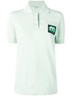 Miu Miu Chest Logo Polo Shirt - Green