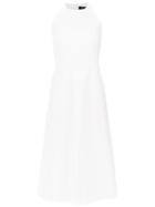 Andrea Marques Flared Dress - White