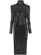 Y/project Embellished Midi Dress - Black