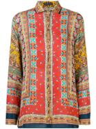 Etro Button Down Shirt - Red