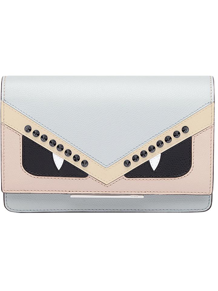 Fendi Wallet On Chain Mini Bag - Grey