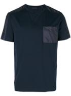 Prada Contrast Pocket T-shirt - Blue