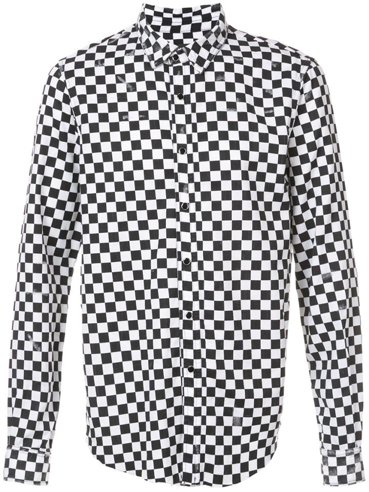 Amiri Check Shirt - Black