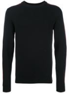 Dior Homme Crew Neck Jumper, Men's, Size: Large, Black, Virgin Wool/polyester