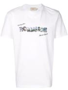 Maison Kitsuné Short Sleeved Logo T-shirt - White