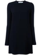 Victoria Beckham Lace Cat Panel Dress, Women's, Size: 10, Black, Silk/cotton/viscose