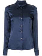 Dion Lee Satin Shirt - Blue