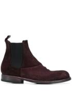 Pantanetti Ankle Slip-on Boots - Red