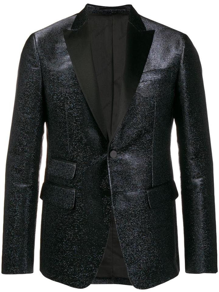 Dsquared2 Glitter Tailored Blazer - Black