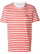 Société Anonyme Striped T-shirt, Men's, Size: M, Red, Cotton