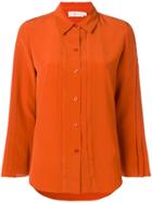 Tory Burch Kim Shirt - Yellow & Orange