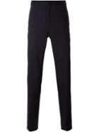 Kenzo Straight Leg Trousers, Men's, Size: 52, Blue, Cotton/spandex/elastane