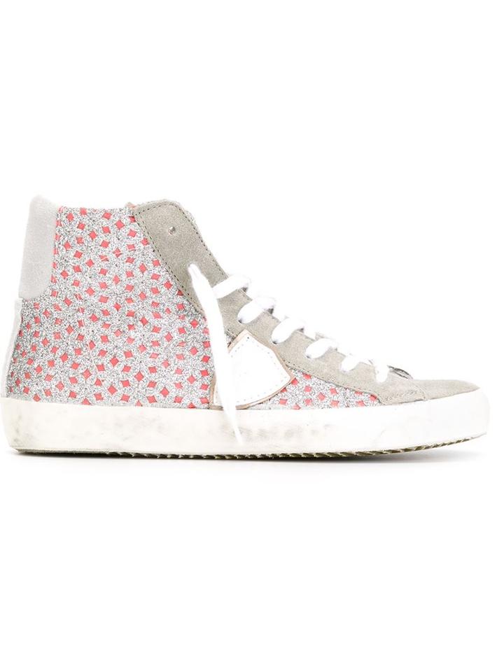 Philippe Model Printed Hi-top Sneakers