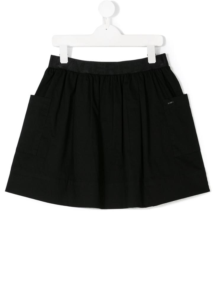 Karl Lagerfeld Kids Pleated Skirt - Black