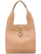 Stée Disc Detail Shouder Bag - Neutrals