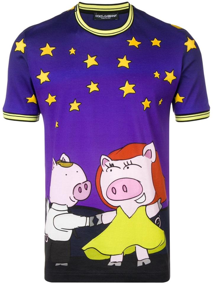 Dolce & Gabbana Chinese New Year T-shirt - Purple