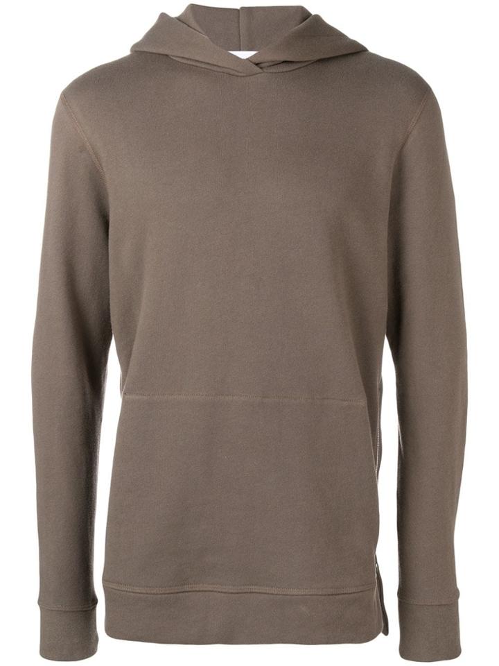 John Elliott Plain Hoodie - Brown