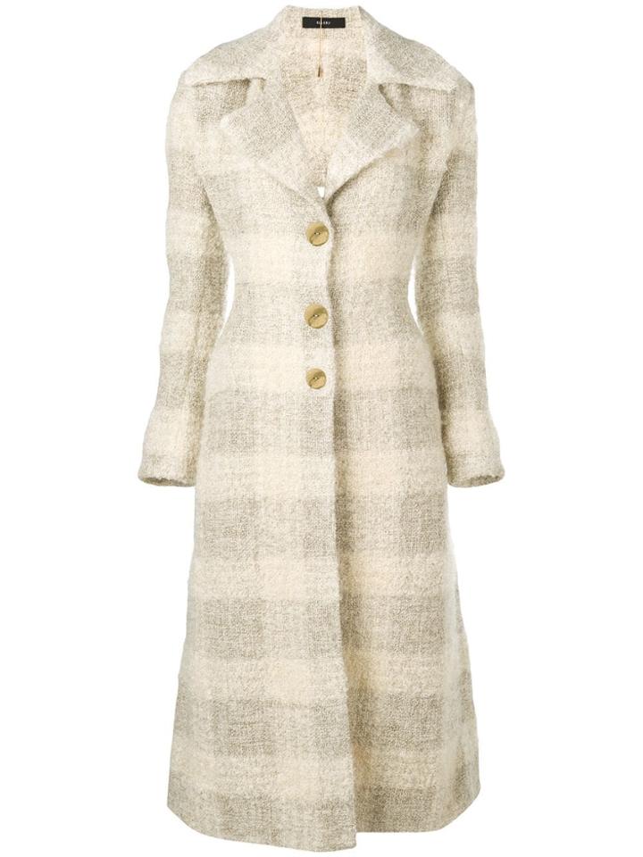 Ellery Objective Slim Coat - Nude & Neutrals
