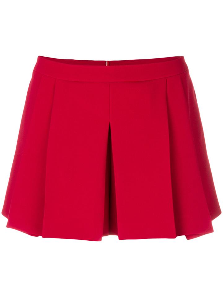 Red Valentino Pleated Shorts