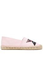 Isabel Marant Patchwork Print Espadrilles - Pink