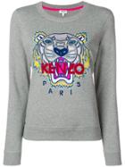 Kenzo Tiger Crew Neck Sweatshirt - Grey