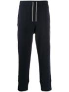 Jil Sander Embroidered Logo Track Trousers - Blue