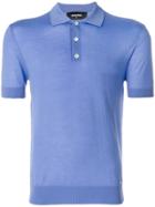 Dsquared2 Button-up Polo Shirt - Blue