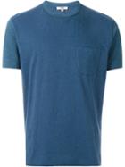 Ymc Chest Pocket T-shirt, Men's, Size: S, Blue, Cotton