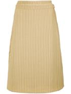 Lilly Sarti High Waist Skirt - Metallic