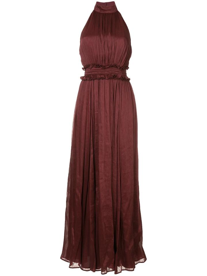 Aje Georgia Maxi Dress - Red