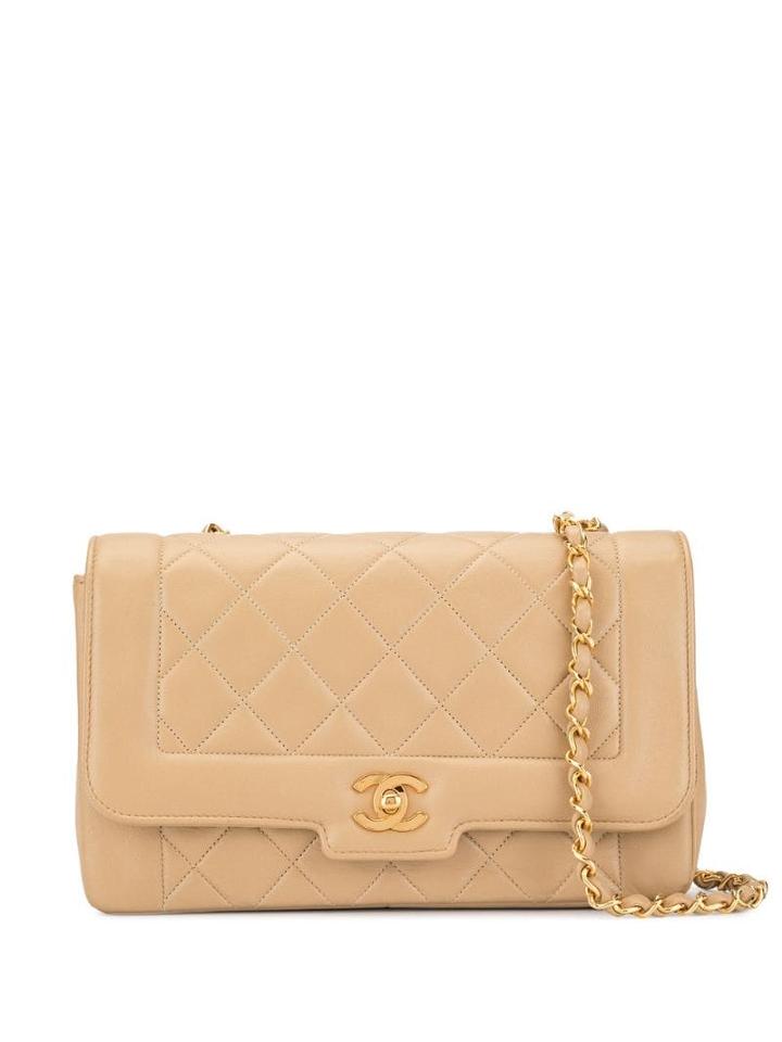Chanel Pre-owned 1990's Flap Chain Bag - Brown