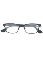 Mcq By Alexander Mcqueen Eyewear - Embellished Square Glasses - Unisex - Metal (other) - One Size, Black, Metal (other)