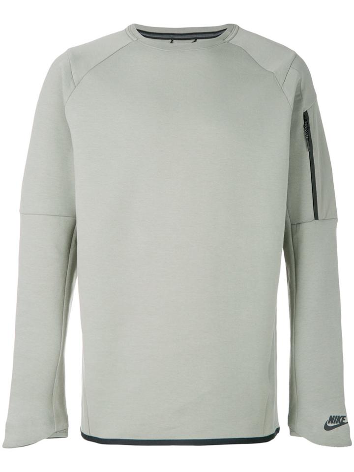 Nike Panelled Sweatshirt - Green