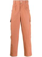 The Silted Company Bombay Cargo Trousers - Orange
