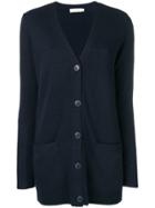 Tory Burch Buttoned Up Cardigan - Blue